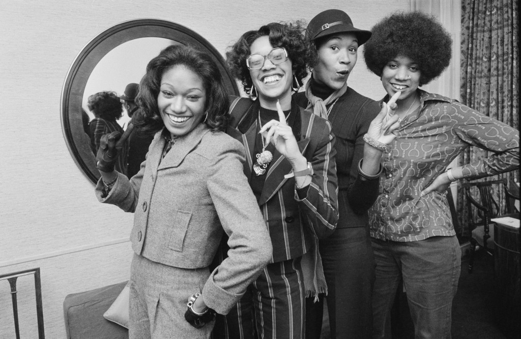 June, Bonnie, Anita, and Ruth Pointer in 1974 (photo: Stroud/Daily Express/Hulton Archive/Getty Images)